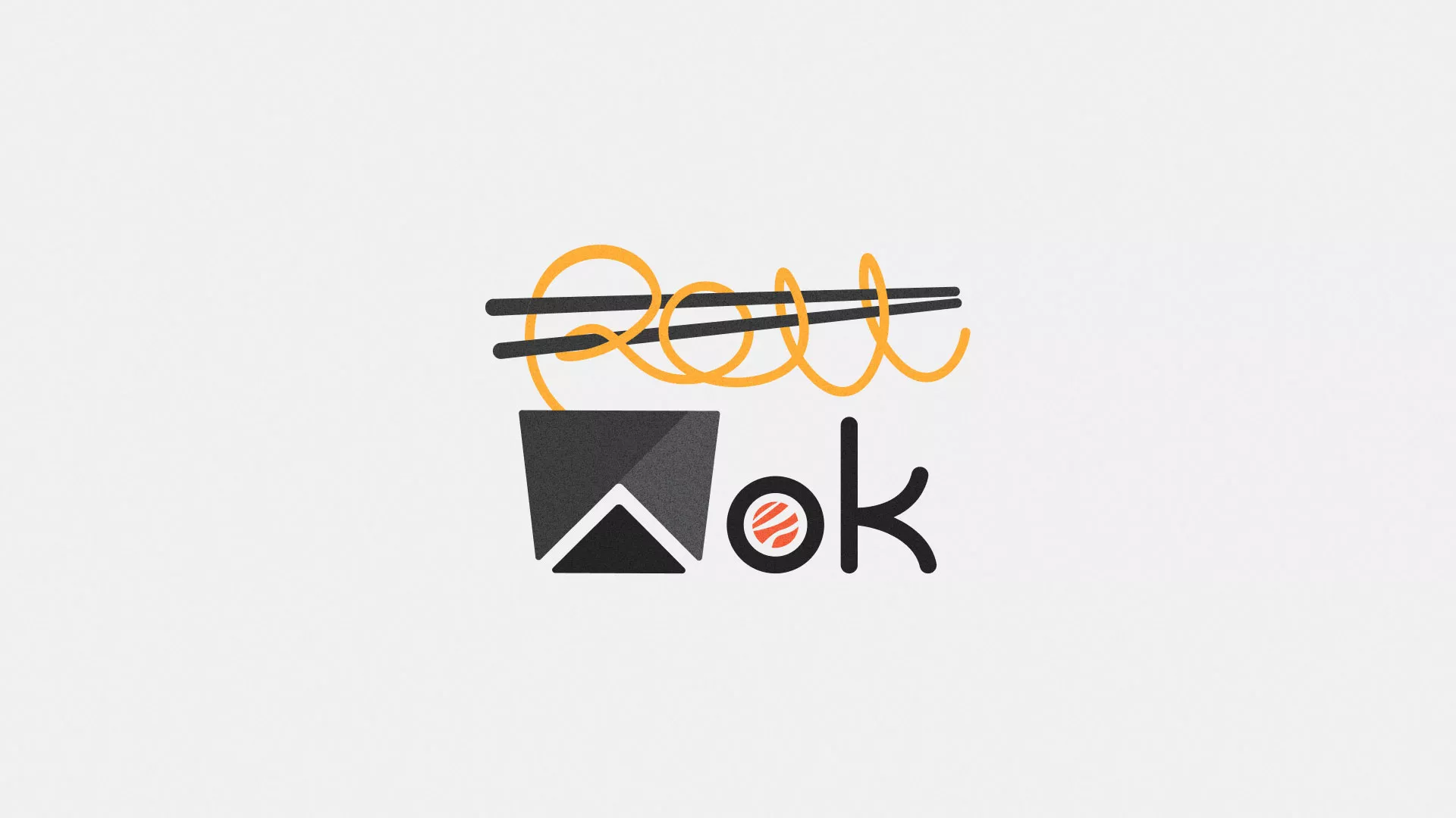 Разработка логотипа в Чекалине для суши-бара «Roll Wok Club» Разработка логотипа в Чекалине для суши-бара «Roll Wok Club»